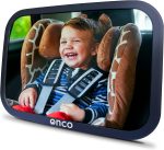 Onco Baby Car Mirror Rear-facing - Platinum Award Winning Car Mirror Baby Rear Facing Seat, Baby Essentials for Newborn, 100% Shatterproof Baby Mirror for Car, 360° Car Seat Mirror Rear Facing Infant